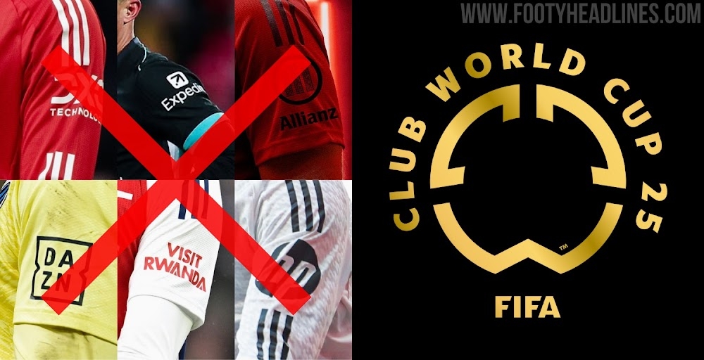  FIFA不允許世俱杯球隊有袖標(biāo)贊助，需貼上世俱杯徽標(biāo)