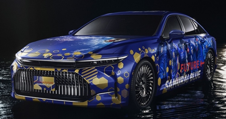  與車企聯動，日本足協(xié)與豐田汽車共同打造日本國家隊特別車型