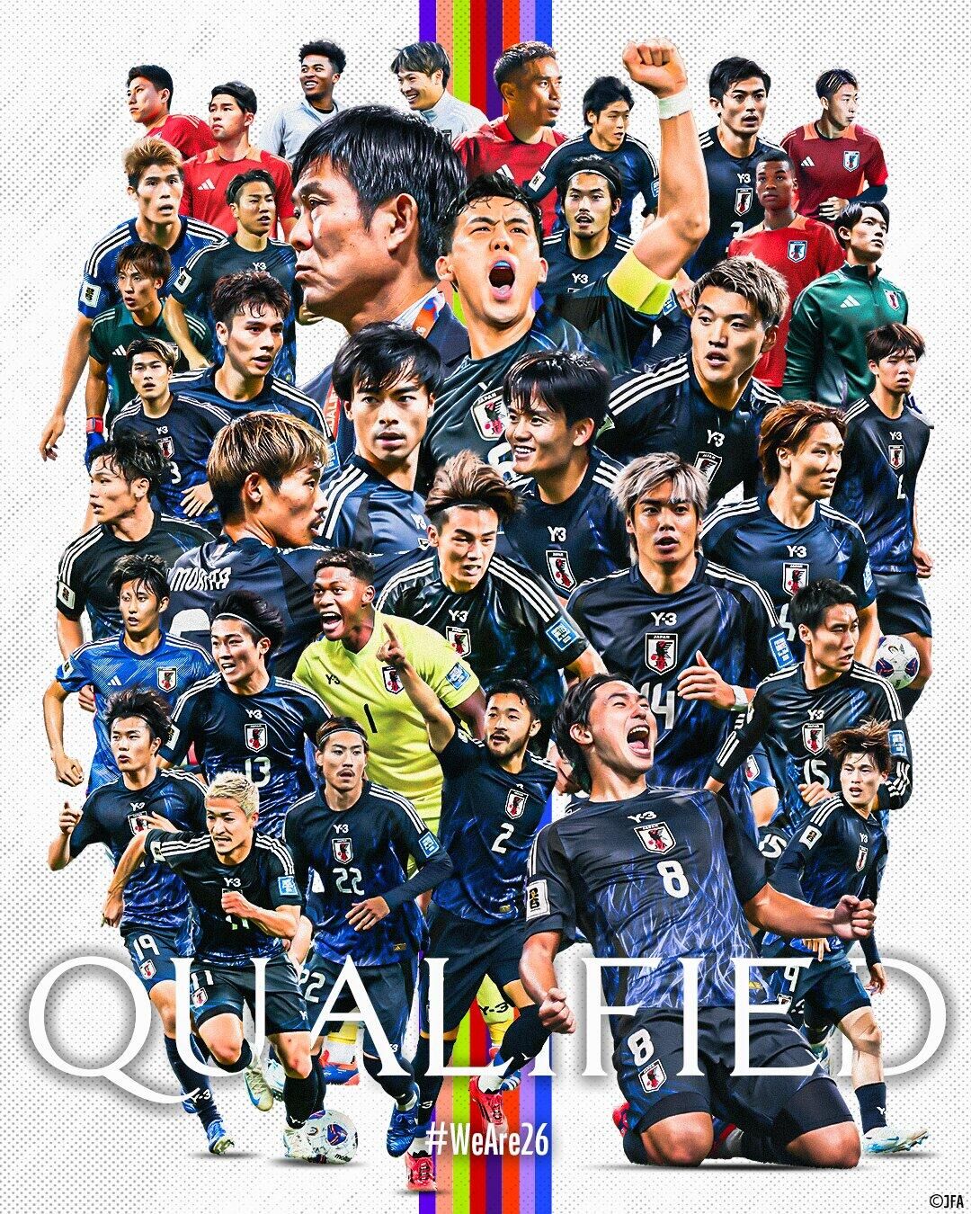  斷層領(lǐng)先！日本7輪6勝1平提前晉級(jí)世界杯，全球除東道主外首隊(duì)！
