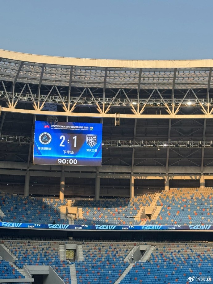  熱身賽：深圳新鵬城在常規(guī)時(shí)間2-1勝武漢三鎮(zhèn)，在加時(shí)賽2-2戰(zhàn)平