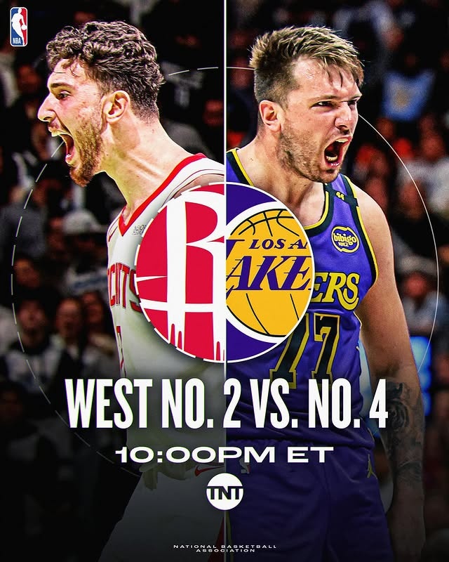  狂野西部焦點大戰(zhàn)！NBA官方發(fā)布火湖大戰(zhàn)海報：申京VS東契奇