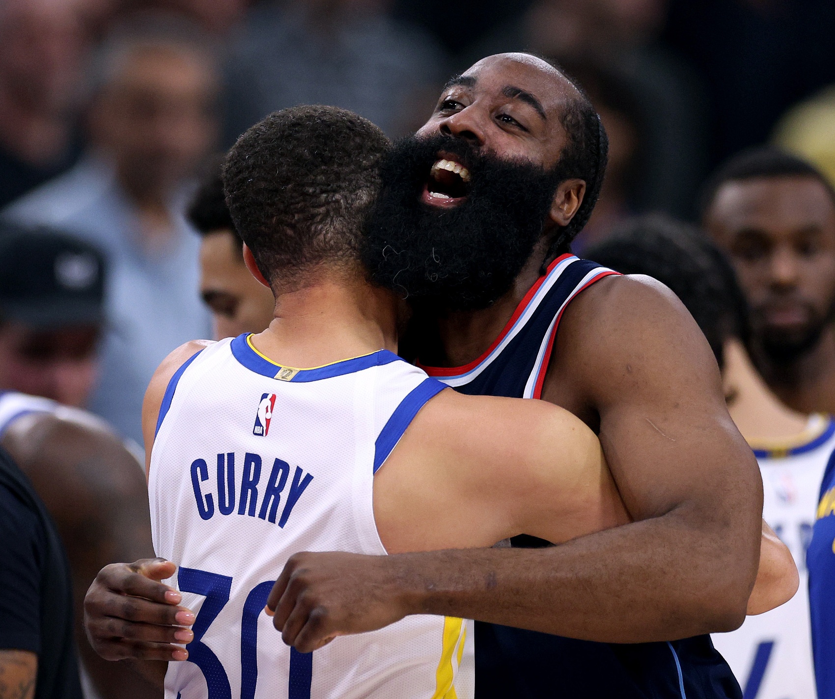  諸神黃昏！庫里哈登先后50+ NBA歷史首次兩名35歲以上球員轟50+！